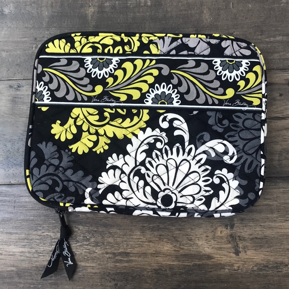 Vera Bradley quilted tablet case. 8x10.5
